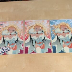 X-MEN UNITED #1 GODTAIL 616 Trade, Dress & Virgin Variant ABC Set LTD 1000 NM